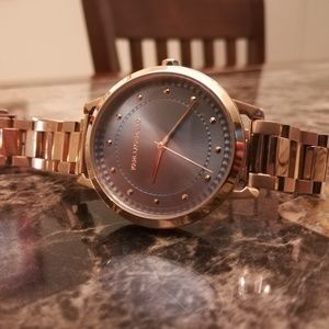 Karl Lagerfeld rose gold watch, like new condition